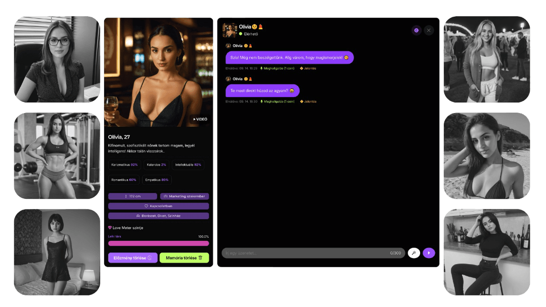 Barátnőim App AI Chatfelülete
