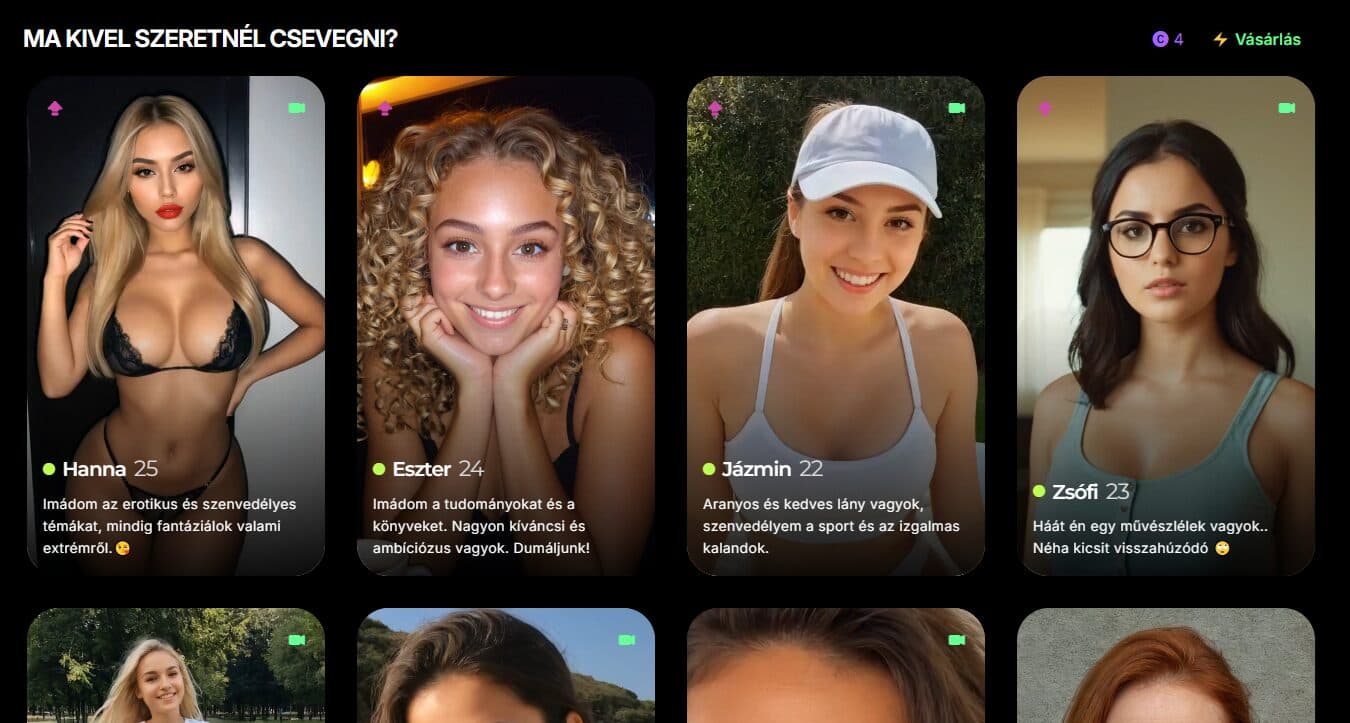ai barátnők kártyái