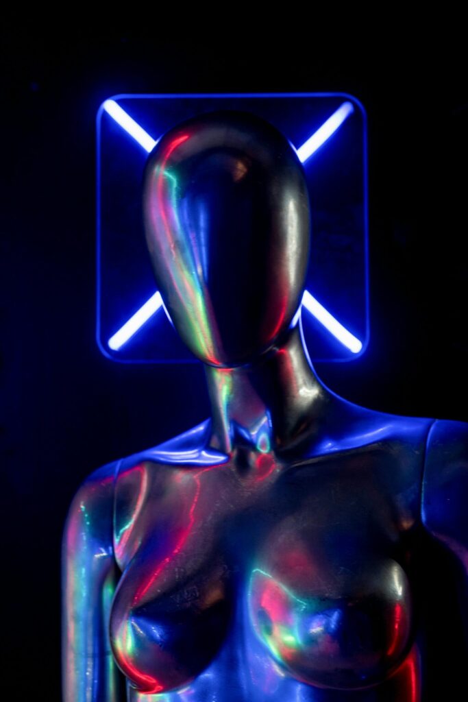 AI Robot illusztráció
