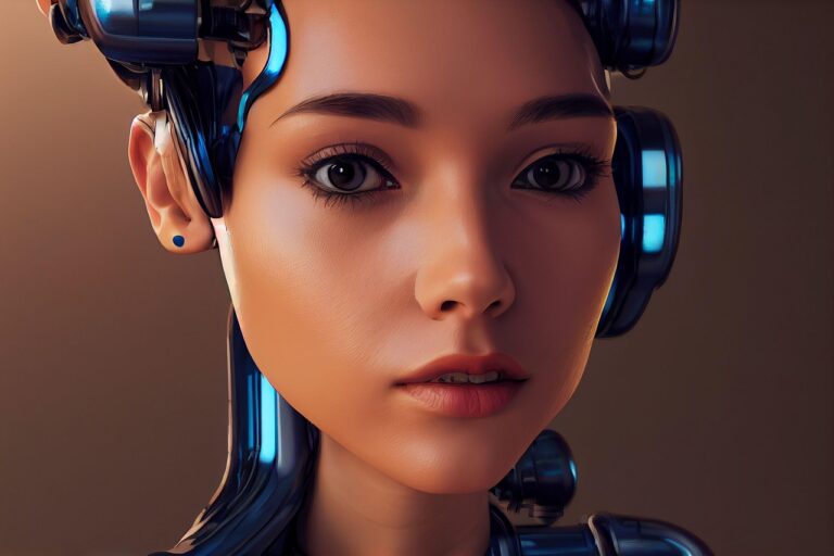 AI virtuális chatbot barátnő illusztratív kép